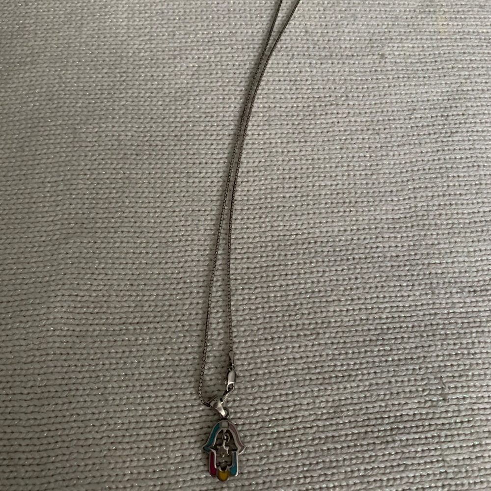 Silver necklace
